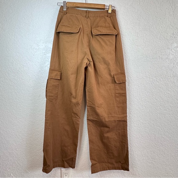 EllyJace | Mid-Rise Utility Wide Leg Cargo - Picture 5 of 10